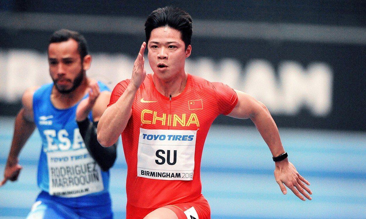 苏炳添击败老对手湖人，晋级之路一路高歌！